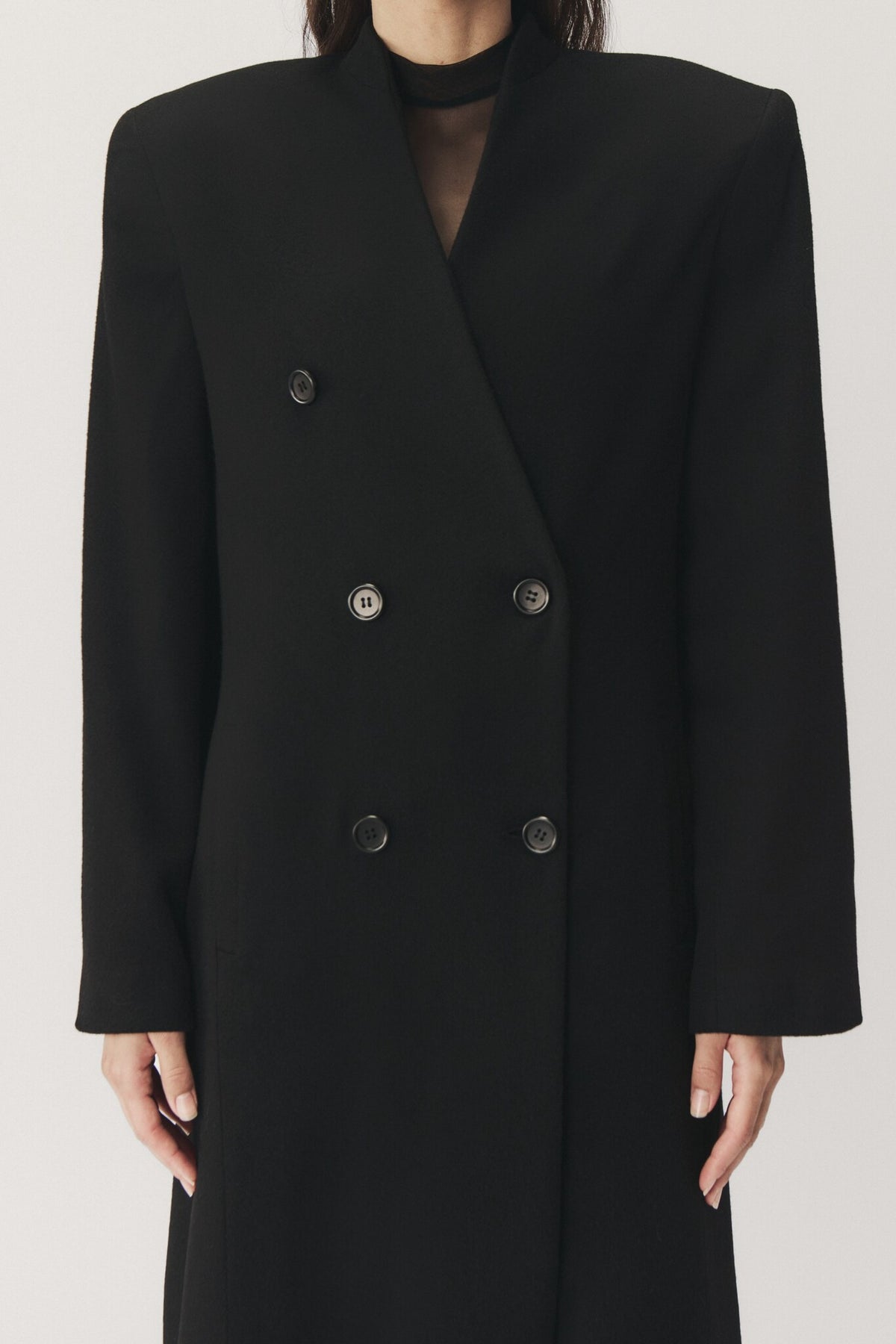 "ESSENZA" WOOL COAT