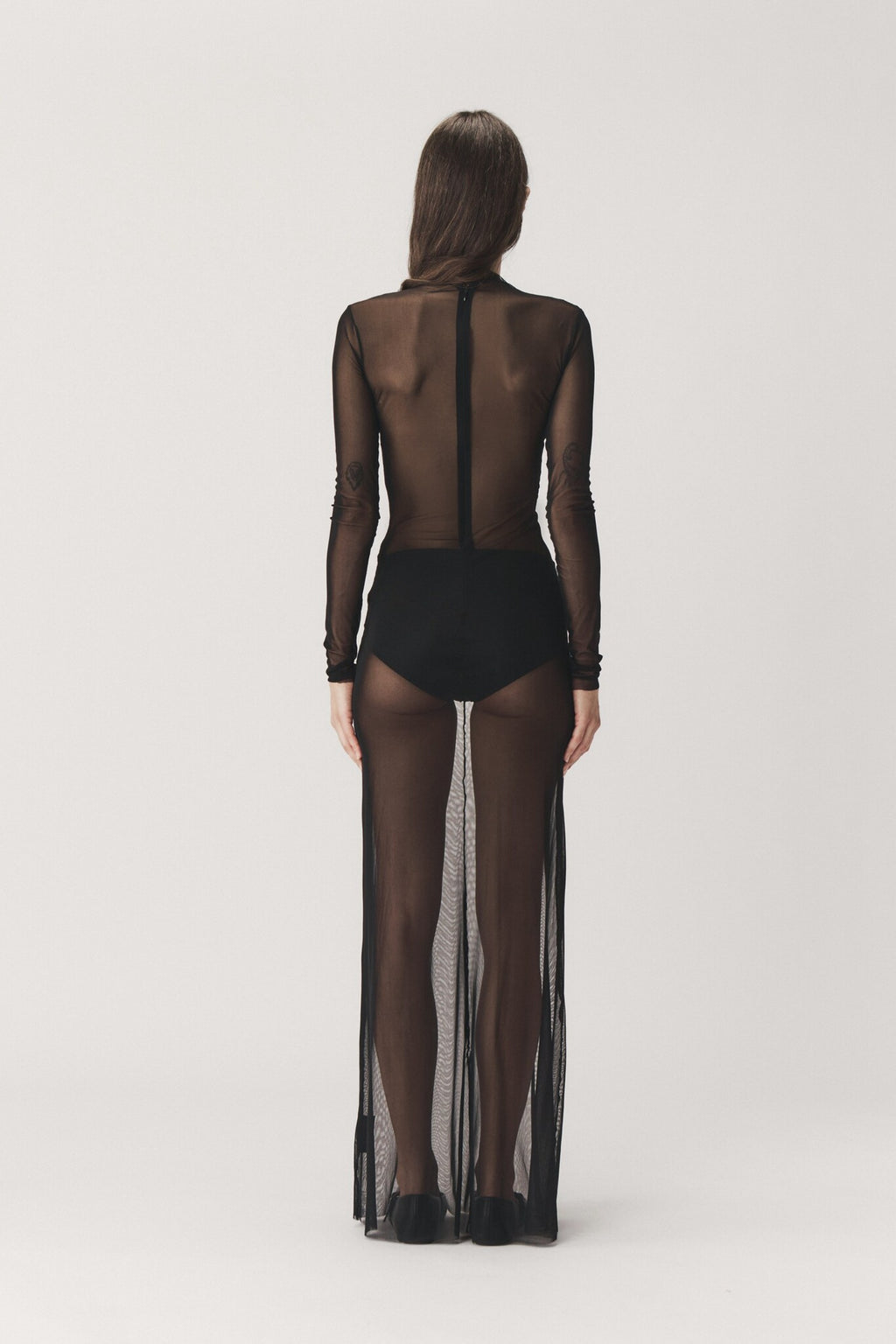 "IDEA" TRANSPARENT DRESS