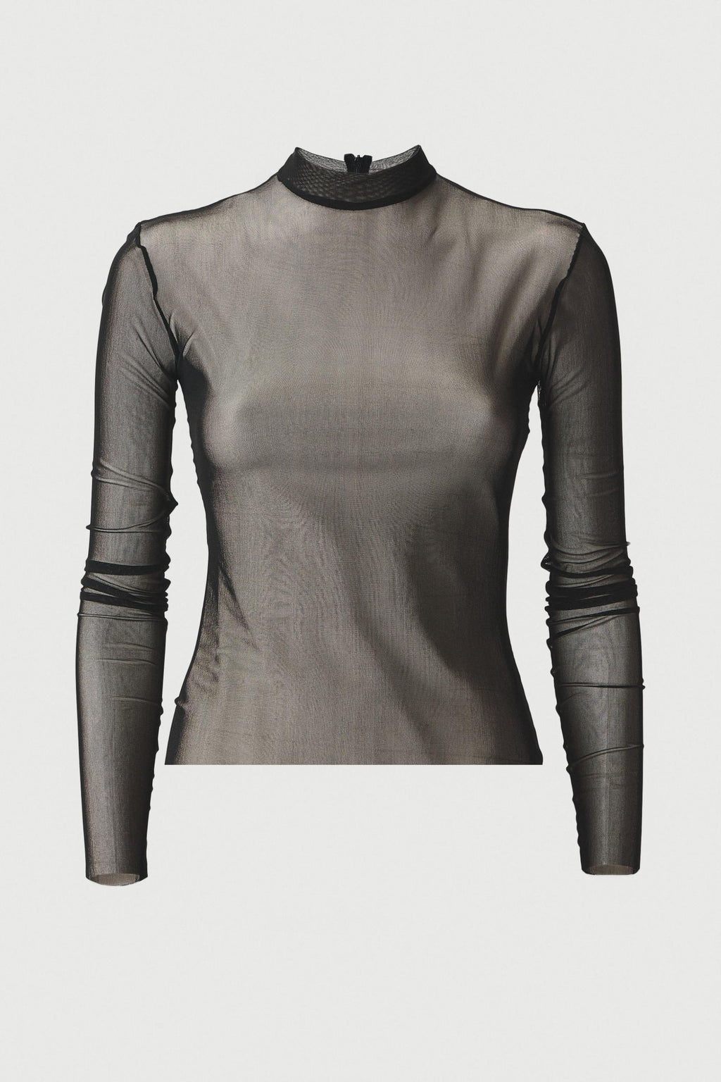 "VEIL" TRASPARENT TOP