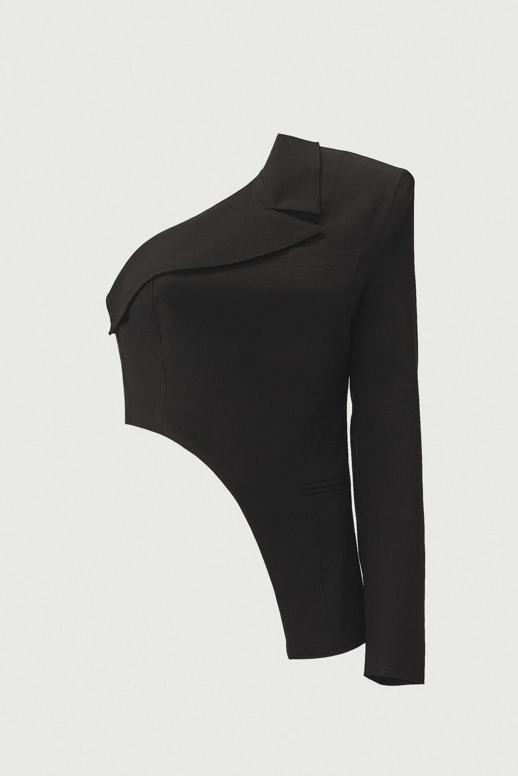 "MEDEA" ASYMMETRIC JACKET TOP